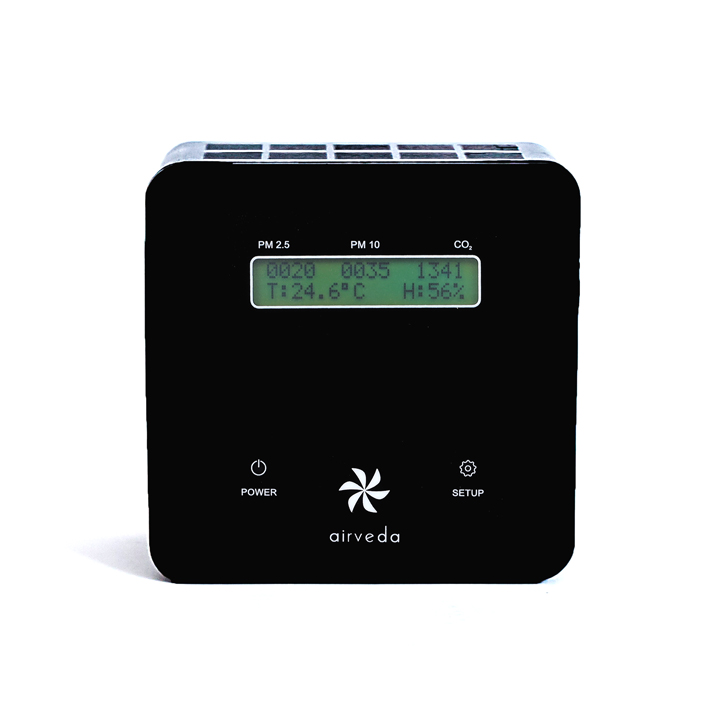 Airveda PM2.5, PM10, CO2, Temp, Humidity Monitor